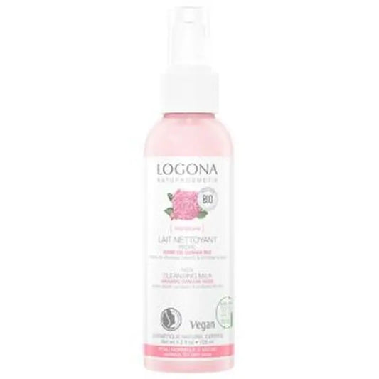 Logona Leche Desmaquillante Nutritiva Rosa Damascena 125M