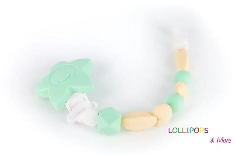 Lolly Pop Cadena Chupete Bonbons Clip Skyblue