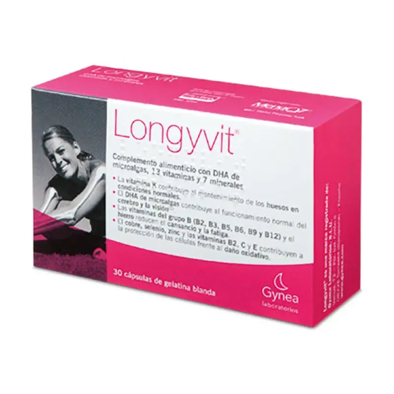 Longyvit Gelatina Blanda 30 Capsuals 55 gr