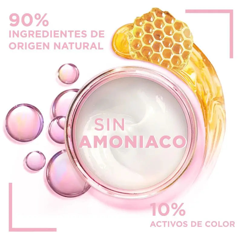 L'Oréal Paris Casting Natural Gloss Baño De Color Y Brillo Tono 423 Castaño Capuccino 90% Origen Natural.