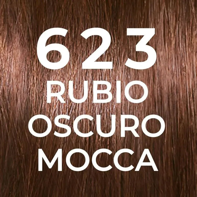 L'Oréal Paris Casting Natural Gloss Baño De Color Y Brillo Tono 623 Rubio Oscuro Mocca 90% Origen Natural.