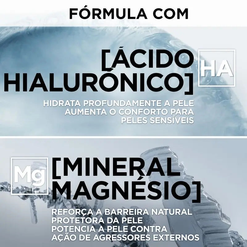 L'Oréal Paris Men Expert Crema Hidratante Hipoalergénica: Mineral De Magnesio Y Ácido Hialurónico