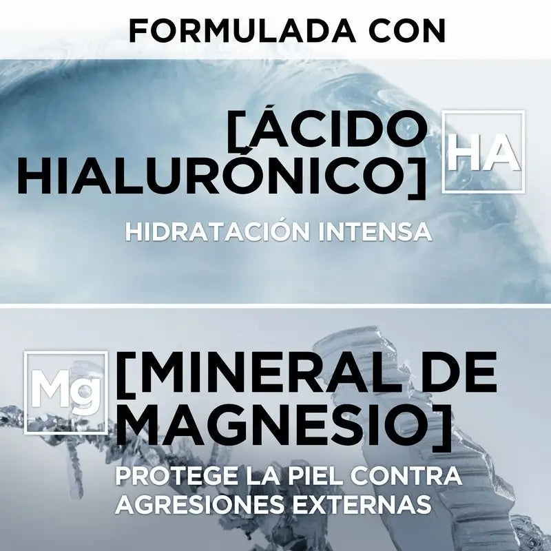 L'Oréal Paris Men Expert Crema Hidratante Hipoalergénica: Mineral De Magnesio Y Ácido Hialurónico