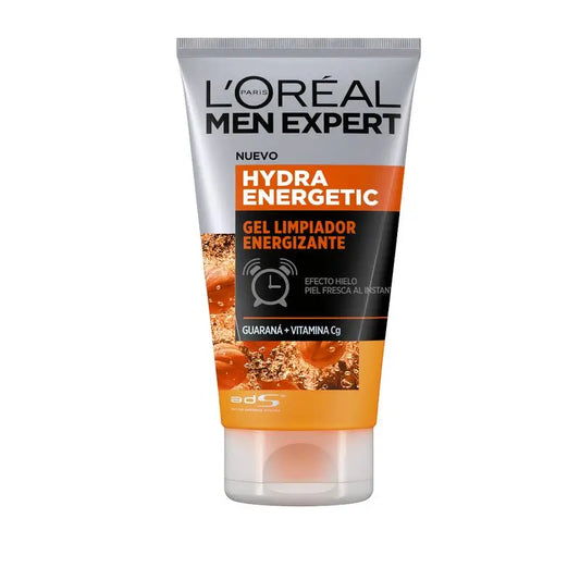 L'Oréal Paris Men Expert Hydra Energetic Gel Limpiador Energizante Para Hombres - 150 Ml