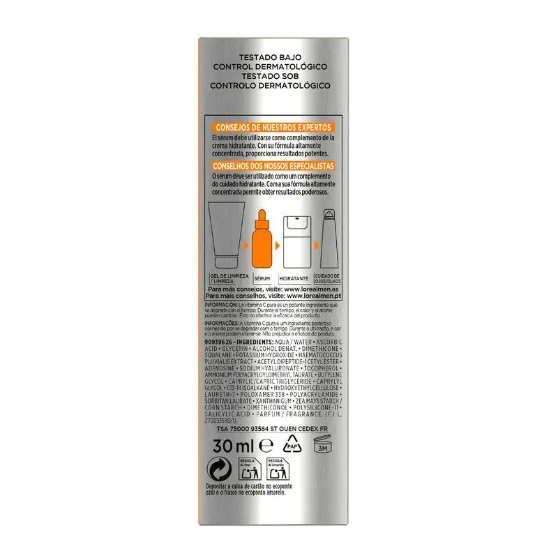 L'Oréal Paris Men Expert Serum Vitamina C Hydra Energetic Anti-Fatiga