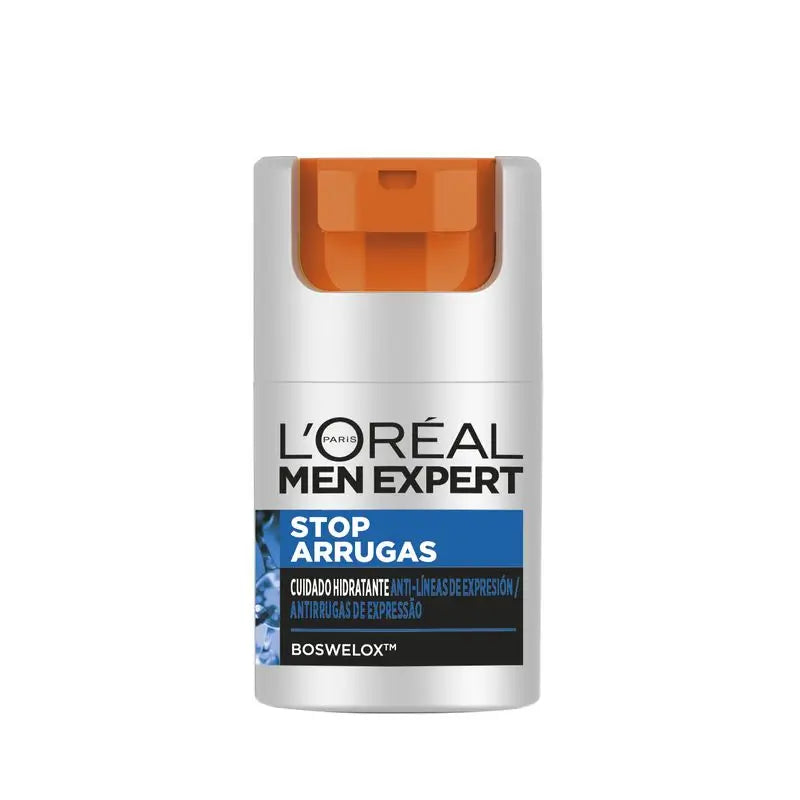 L'Oréal Paris Men Expert Stop-Arrugas Cuidado Hidratante Anti-Líneas De Expresión Para Hombres 50 Ml