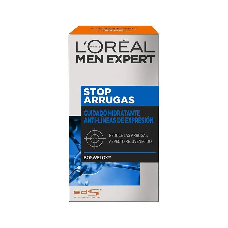 L'Oréal Paris Men Expert Stop-Arrugas Cuidado Hidratante Anti-Líneas De Expresión Para Hombres 50 Ml