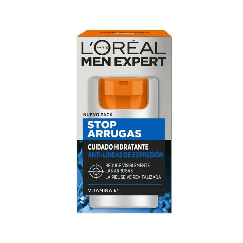 L'Oréal Paris Men Expert Stop-Arrugas Cuidado Hidratante Anti-Líneas De Expresión Para Hombres 50 Ml