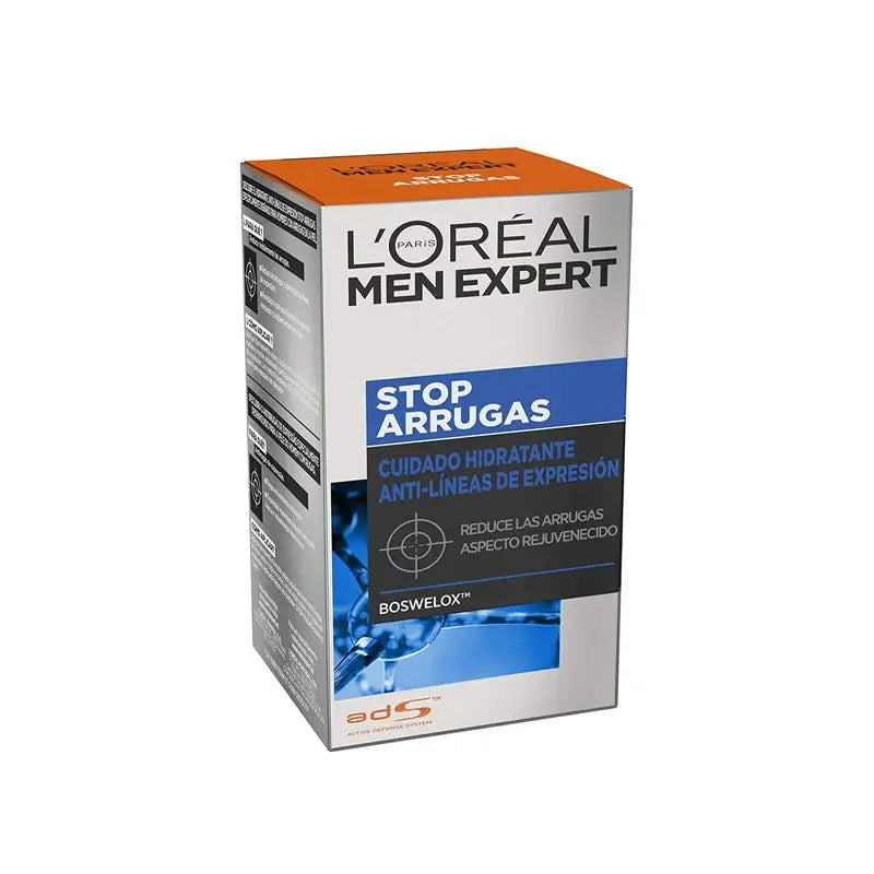 L'Oréal Paris Men Expert Stop-Arrugas Cuidado Hidratante Anti-Líneas De Expresión Para Hombres 50 Ml