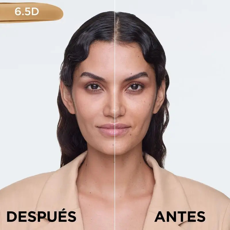 L'Oréal Paris Accord Parfait Base De Maquillaje Con Ácido Hialurónico 6.5.D/W