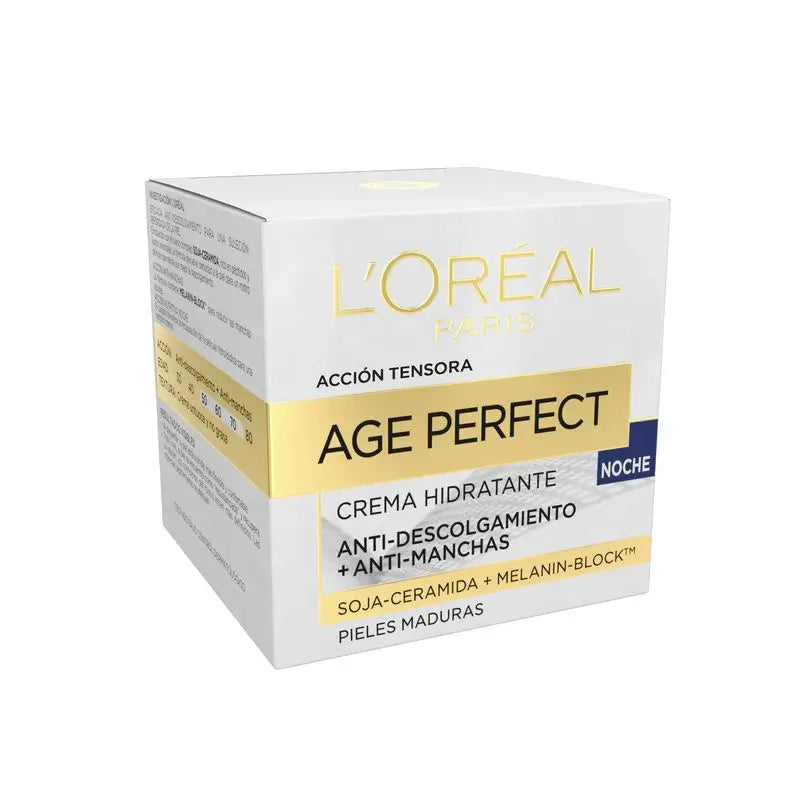 L'Oréal Paris Age Perfect Crema De Noche Hidratante Pieles Maduras - 50Ml