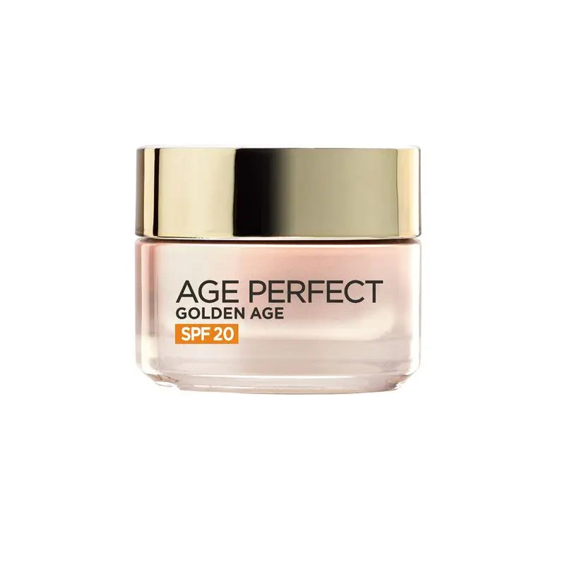 L'Oréal Paris Age Perfect Golden Age Crema De Día Con Protección Solar Spf 20 Pieles Maduras Y Apagadas