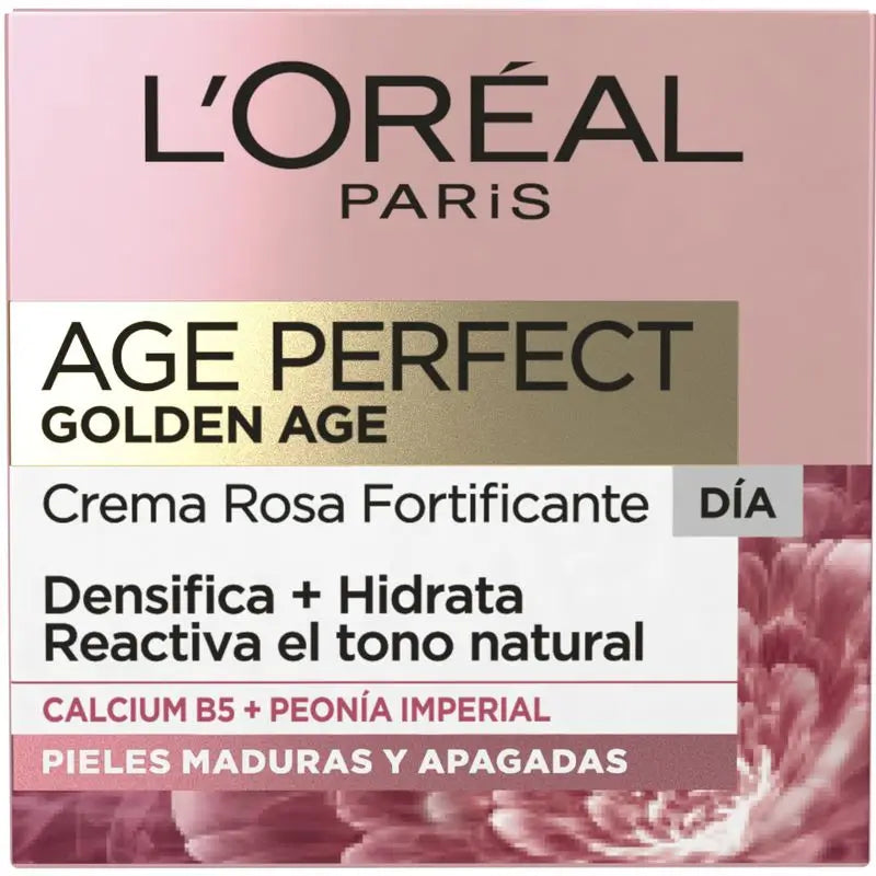 L'Oréal Paris Age Perfect Golden Age Crema De Día Pieles Maduras Y Apagadas 50Ml