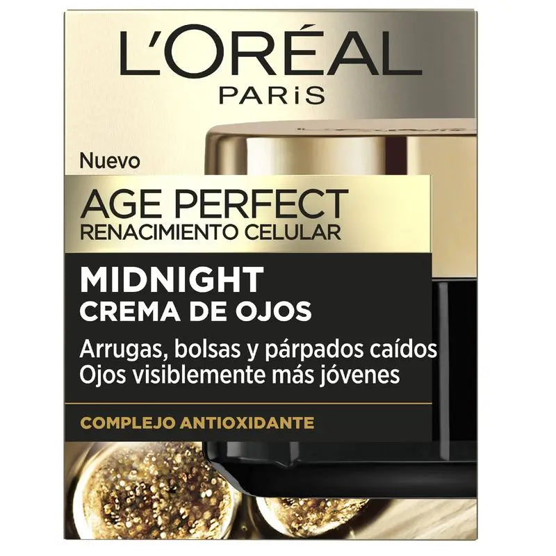 L'Oréal Paris Age Perfect Midnight Crema De Ojos Para Pieles Maduras