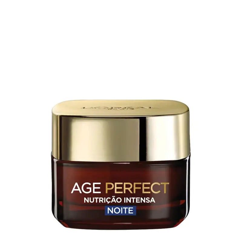 L'Oréal Paris Age Perfect Nutrición Intensa Crema Rica Reparadora Noche Pieles Maduras Y Desnutridas 50Ml