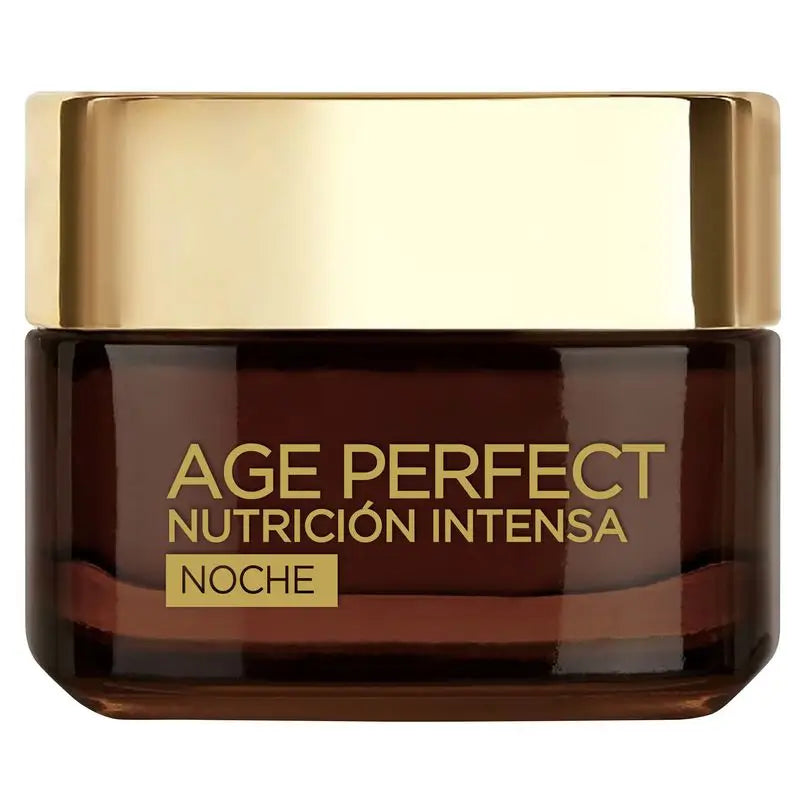 L'Oréal Paris Age Perfect Nutrición Intensa Crema Rica Reparadora Noche Pieles Maduras Y Desnutridas 50Ml