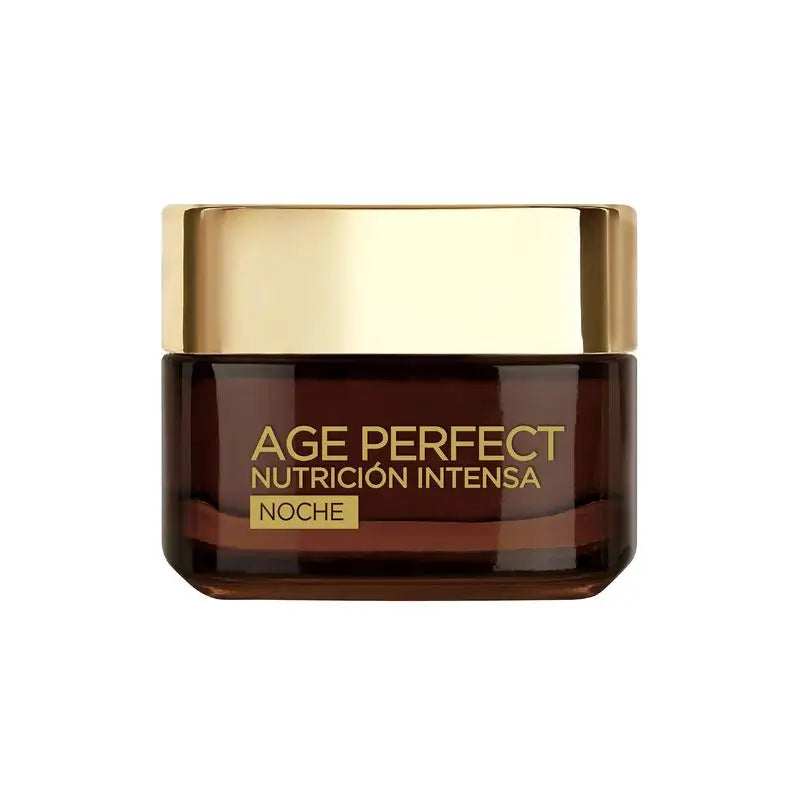 L'Oréal Paris Age Perfect Nutrición Intensa Crema Rica Reparadora Noche Pieles Maduras Y Desnutridas 50Ml