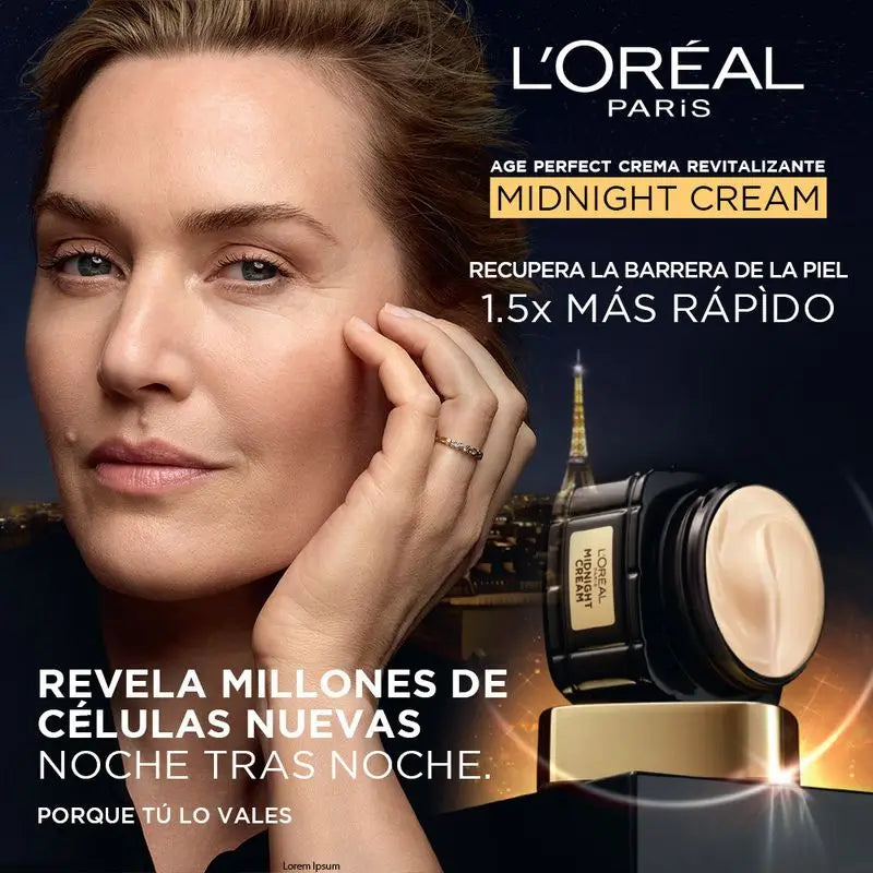 L'Oréal Paris Age Perfect Renacimiento Celular: Crema Revitalizante Con Complejo Antioxidante, 50Ml