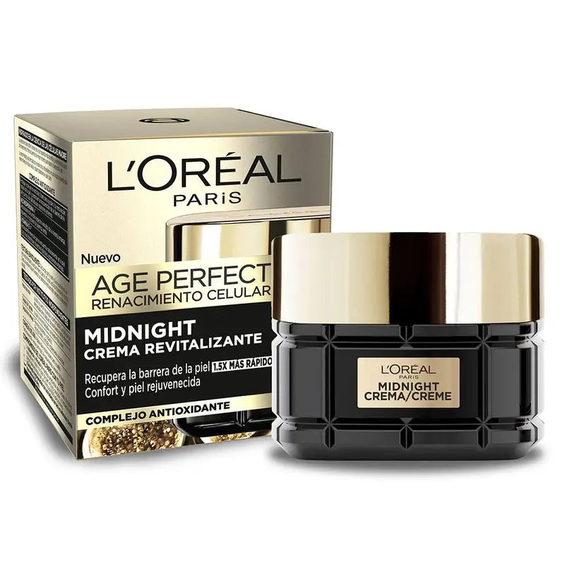 L'Oréal Paris Age Perfect Renacimiento Celular: Crema Revitalizante Con Complejo Antioxidante, 50Ml