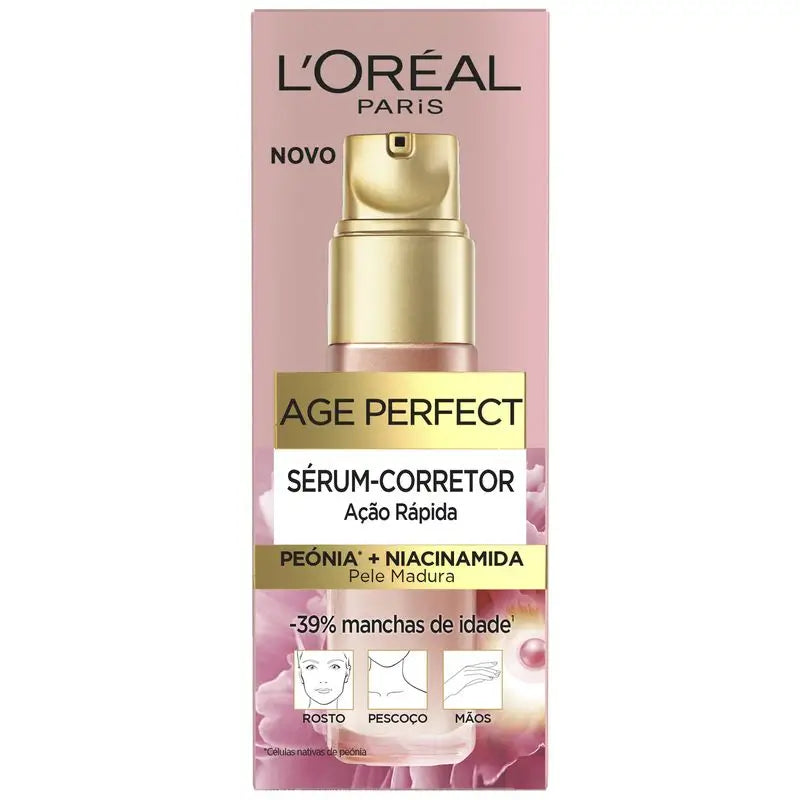 L'Oréal Paris Age Perfect Serum Corrector Acción Rápida Anti-Manchas Para Pieles Maduras