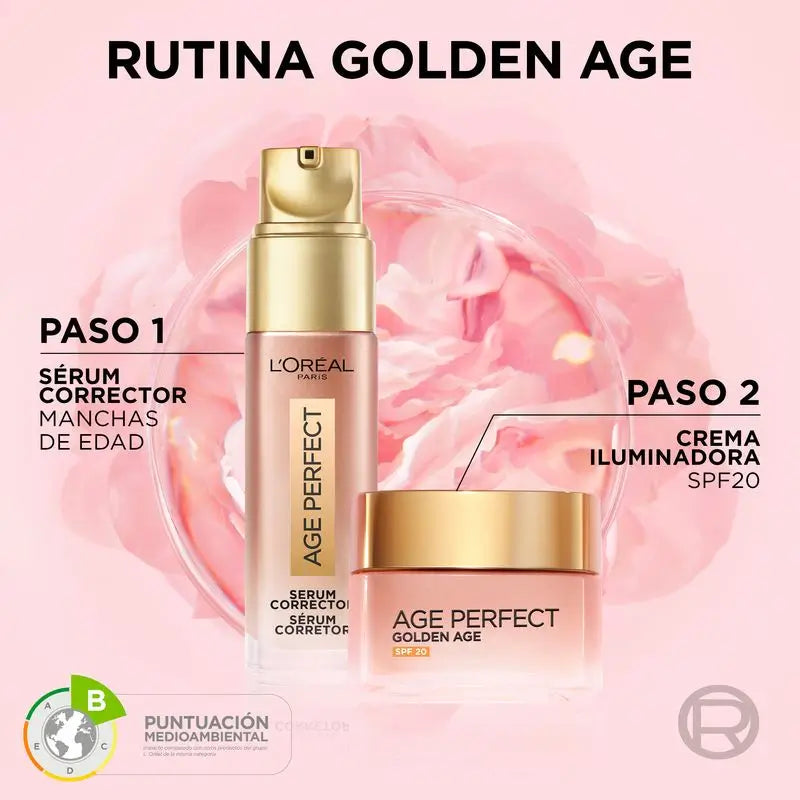 L'Oréal Paris Age Perfect Serum Corrector Acción Rápida Anti-Manchas Para Pieles Maduras