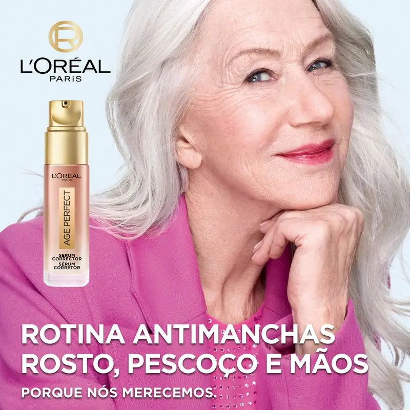 L'Oréal Paris Age Perfect Serum Corrector Acción Rápida Anti-Manchas Para Pieles Maduras