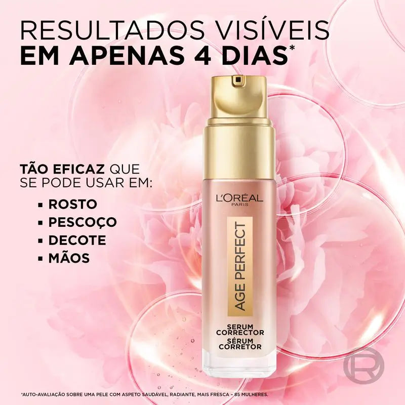 L'Oréal Paris Age Perfect Serum Corrector Acción Rápida Anti-Manchas Para Pieles Maduras