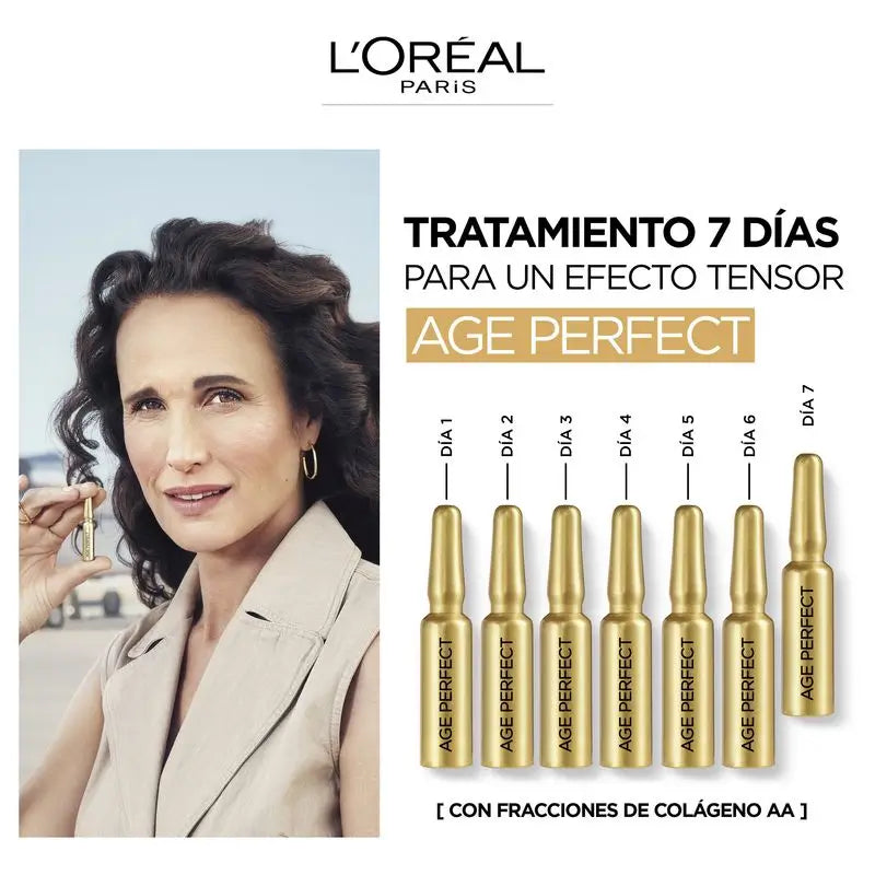 L'Oréal Paris Ampollas Age Perfect Colágeno Expert 7 Días Efecto Tensor