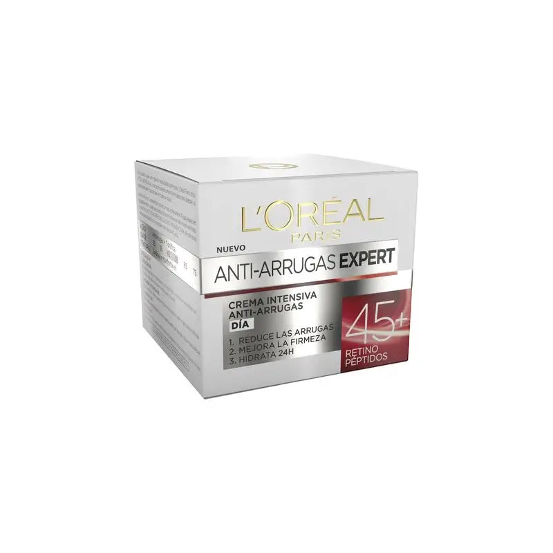 L'Oréal Paris Anti-Arrugas Expert Crema De Día Hidratante +45 Años - 50Ml