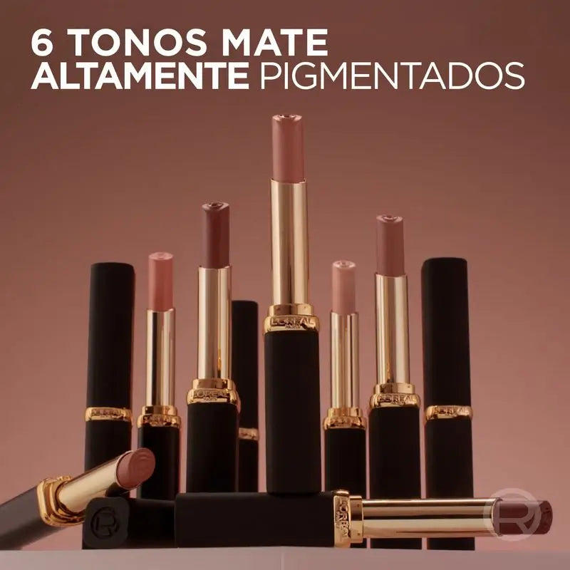 L'Oréal Paris Barra De Labios Color Riche Nudes Of Worth Mate Tono 505 Nude Resilient