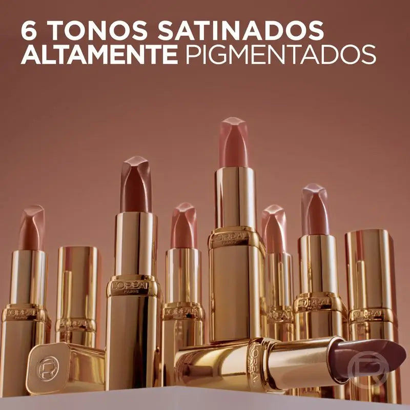 L'Oréal Paris Barra De Labios Color Riche Nudes Of Worth Satinado Tono 505 Nude Resilient