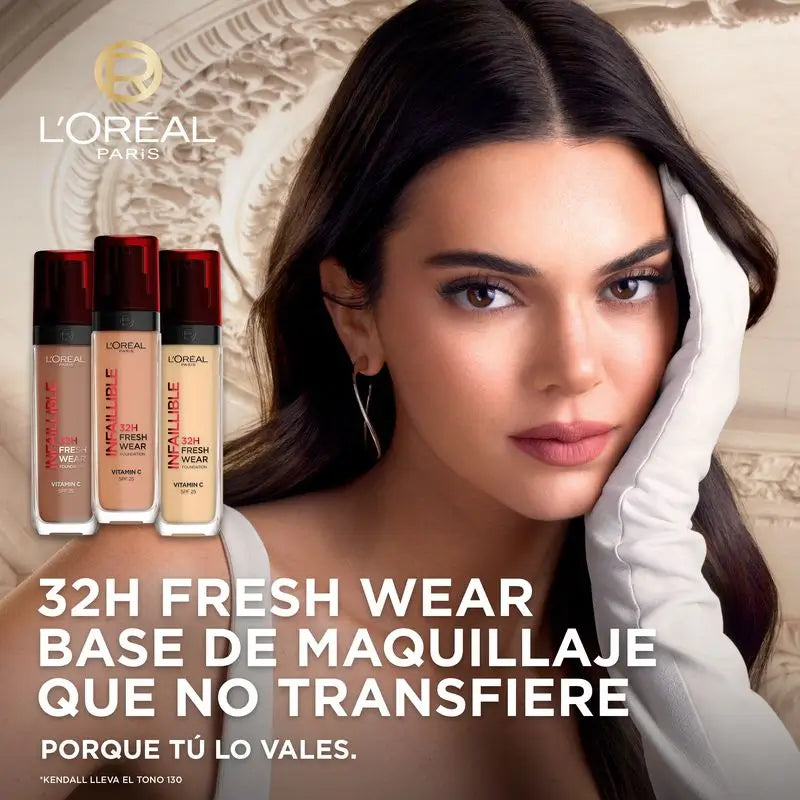 L'Oréal Paris Base De Maquillaje Infaillible 32H Freshwear 30Ml Tono 015