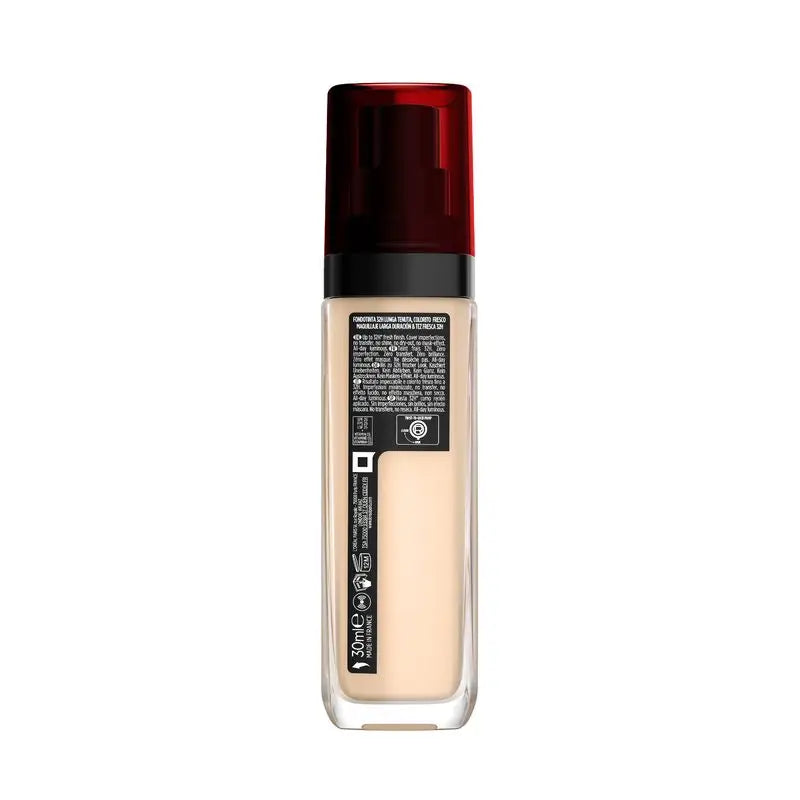 L'Oréal Paris Base De Maquillaje Infaillible 32H Freshwear 30Ml Tono 015