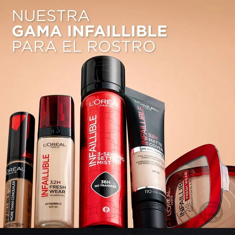 L'Oréal Paris Base De Maquillaje Infaillible 32H Freshwear 30Ml Tono 100