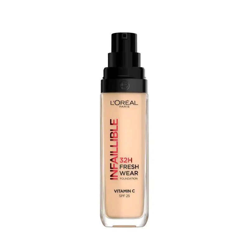 L'Oréal Paris Base De Maquillaje Infaillible 32H Freshwear 30Ml Tono 100