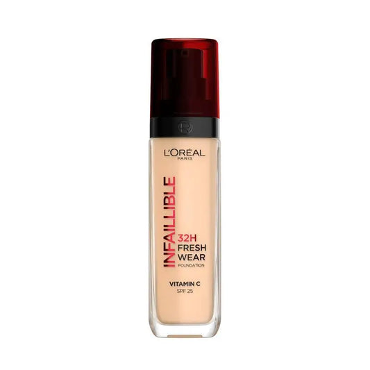 L'Oréal Paris Base De Maquillaje Infaillible 32H Freshwear 30Ml Tono 100