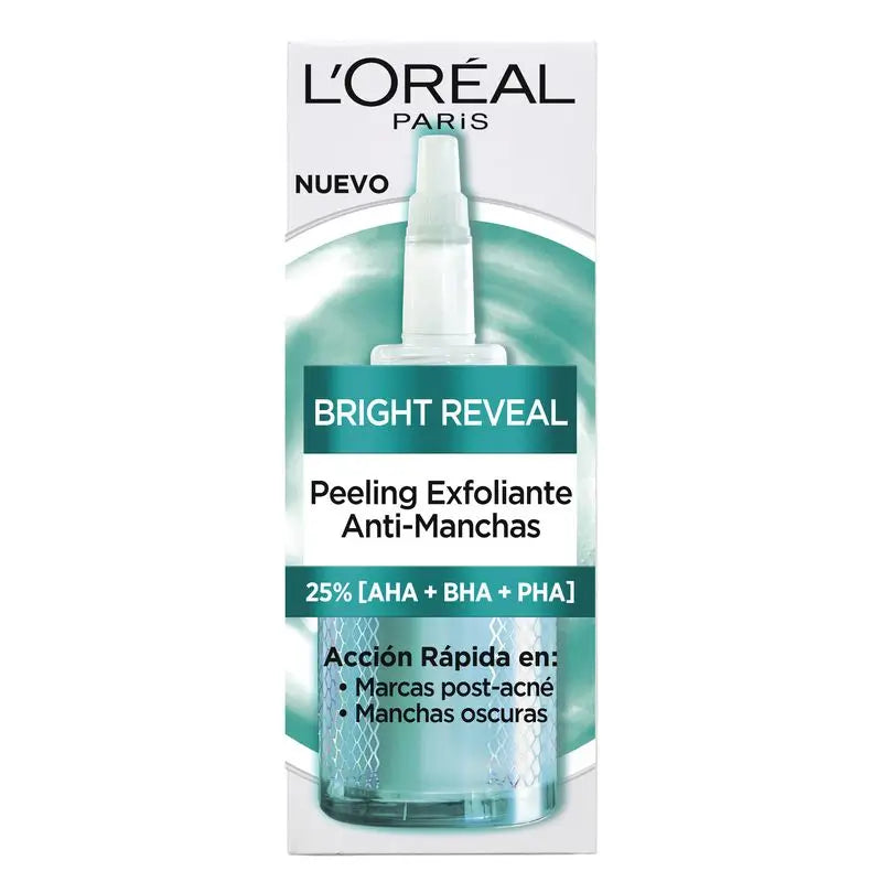 L'Oréal Paris Bright Reveal Peeling Exfoliante Anti-Manchas