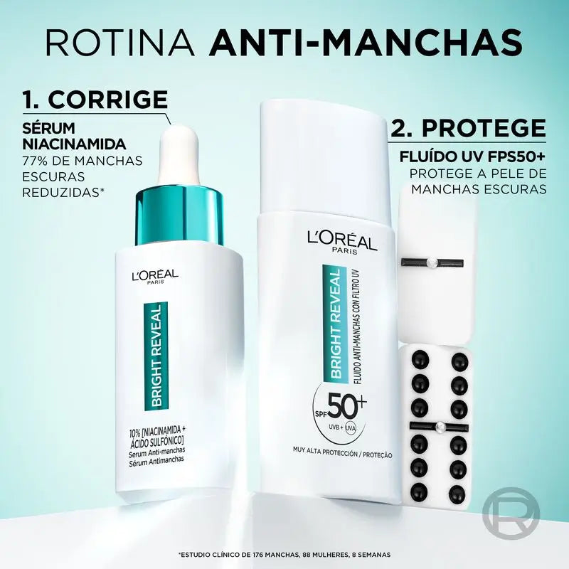 L'Oréal Paris Bright Reveal Serum Niacinamida Anti-Manchas