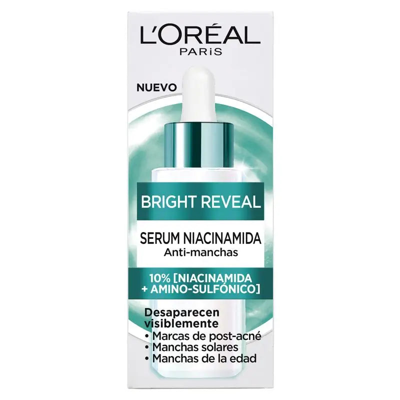 L'Oréal Paris Bright Reveal Serum Niacinamida Anti-Manchas