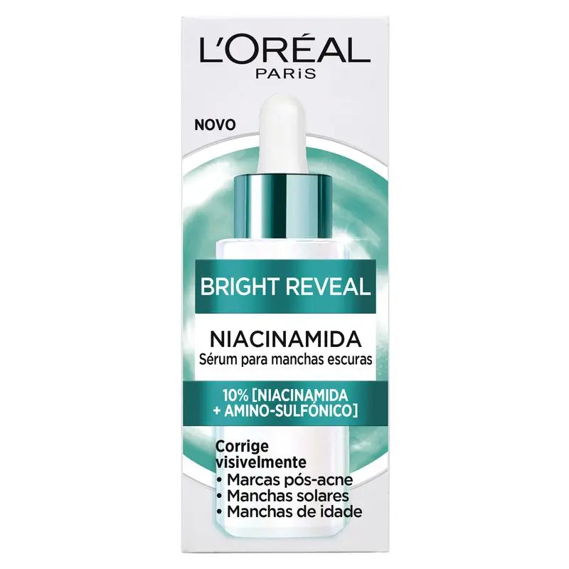 L'Oréal Paris Bright Reveal Serum Niacinamida Anti-Manchas