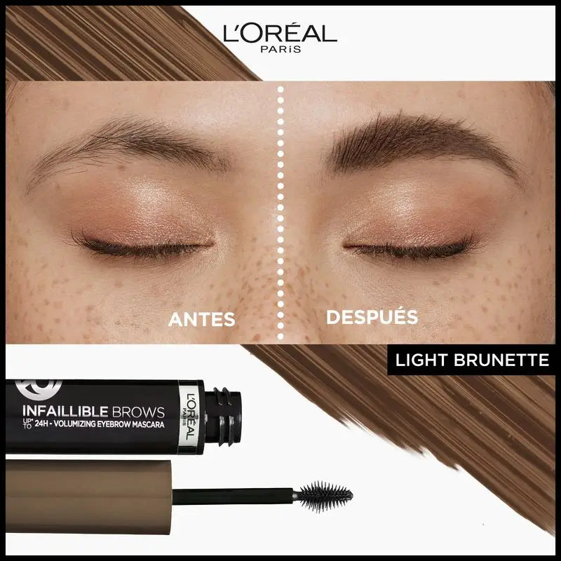 L'Oréal Paris Brow Artist Plum&Set Máscara De Cejas 101 Blonde