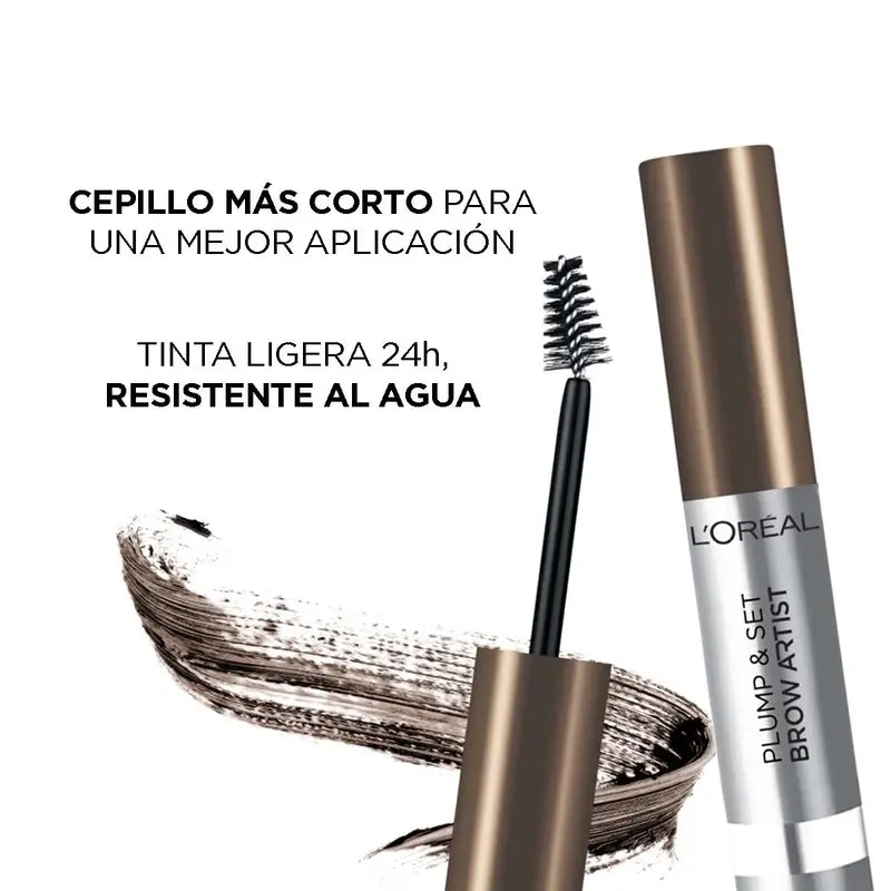 L'Oréal Paris Brow Artist Plum&Set Máscara De Cejas 105 Brunette