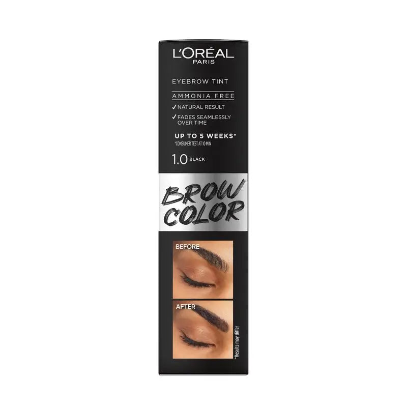 L'Oréal Paris Brow Color Tinte De Cejas Semipermanente 1.0 Black