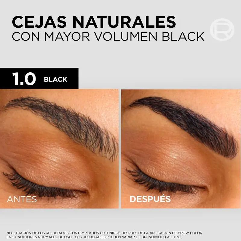 L'Oréal Paris Brow Color Tinte De Cejas Semipermanente 1.0 Black