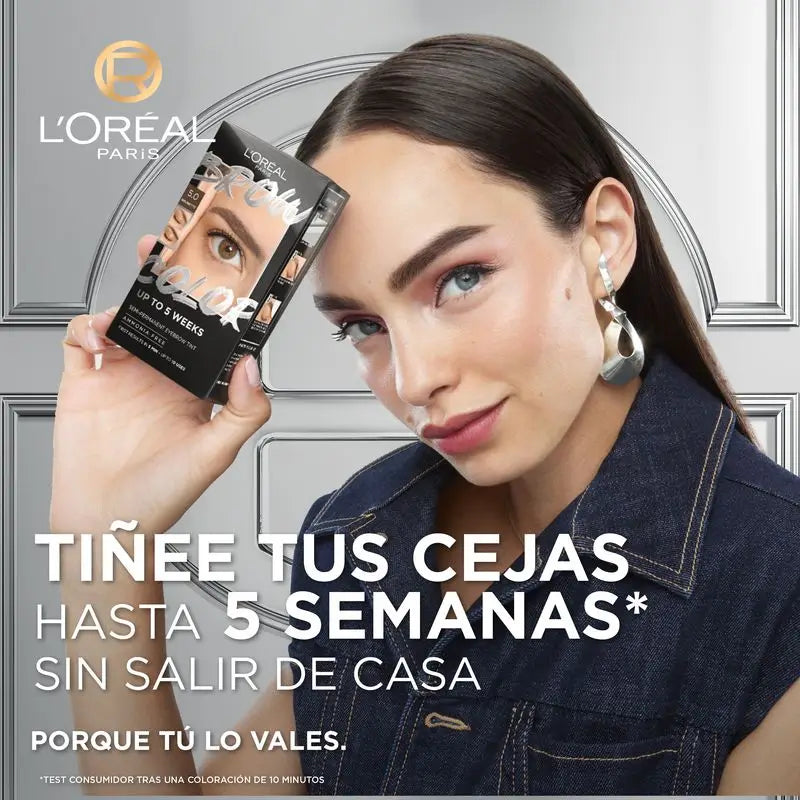 L'Oréal Paris Brow Color Tinte De Cejas Semipermanente 1.0 Black