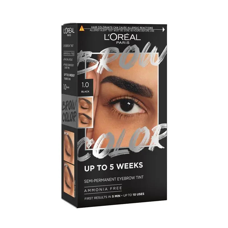 L'Oréal Paris Brow Color Tinte De Cejas Semipermanente 1.0 Black