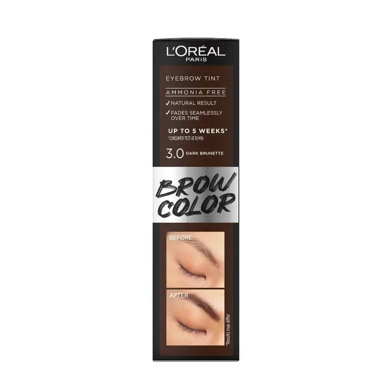 L'Oréal Paris Brow Color Tinte De Cejas Semipermanente 3.0 Dark Brunette