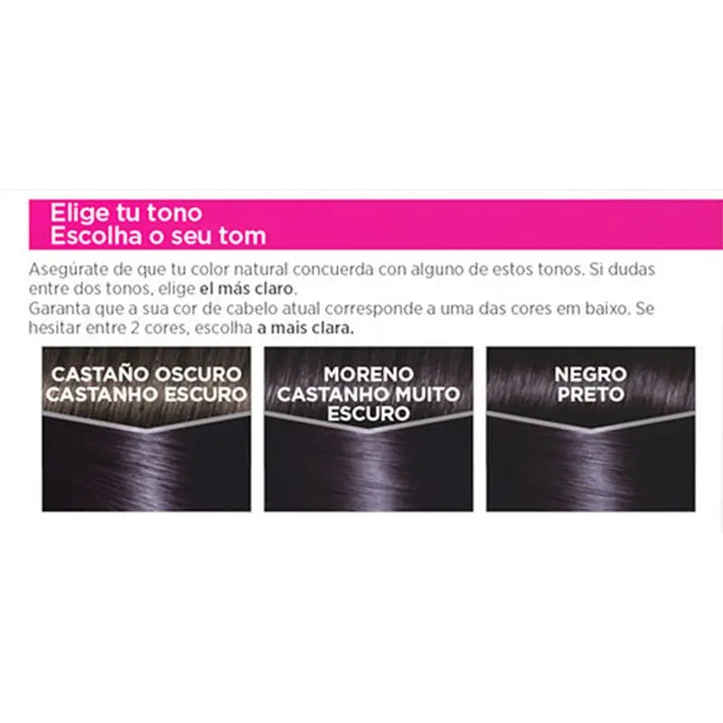 L'Oréal Paris Casting Creme Gloss Baño De Color 210 Negro Azulado