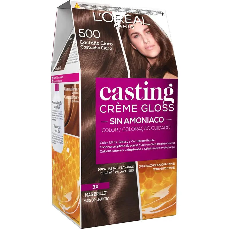 L'Oréal Paris Casting Creme Gloss Baño De Color 300 Castaño Oscuro