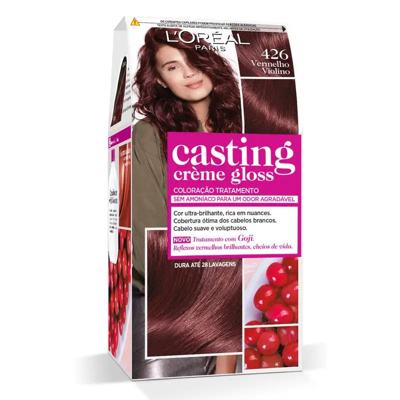 L'Oréal Paris Casting Creme Gloss Baño De Color 426 Castaño Rojizo